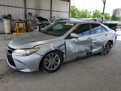 Salvage cars for sale at Cartersville, GA auction: 2016 Toyota Camry LE