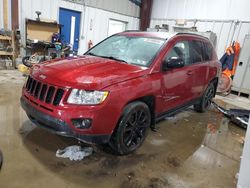 Salvage cars for sale at West Mifflin, PA auction: 2012 Jeep Compass Latitude