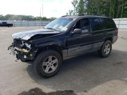 Salvage cars for sale at Dunn, NC auction: 2000 Jeep Grand Cherokee Laredo