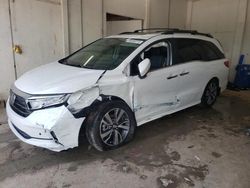 Salvage cars for sale at Madisonville, TN auction: 2022 Honda Odyssey Touring