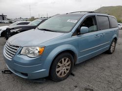 Salvage cars for sale at Colton, CA auction: 2010 Chrysler Town & Country Touring