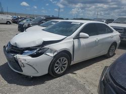 Salvage cars for sale at Jacksonville, FL auction: 2016 Toyota Camry LE