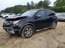 Salvage cars for sale at Seaford, DE auction: 2007 Acura MDX Technology