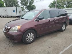 Honda Odyssey ex salvage cars for sale: 2008 Honda Odyssey EX