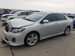 Salvage cars for sale at Grand Prairie, TX auction: 2013 Toyota Corolla Base