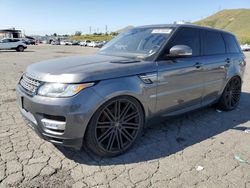 Salvage cars for sale from Copart Colton, CA: 2017 Land Rover Range Rover Sport HSE