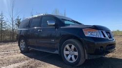 Salvage cars for sale from Copart Nisku, AB: 2009 Nissan Armada SE