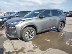 Salvage cars for sale at Grand Prairie, TX auction: 2022 Nissan Rogue SV