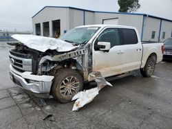 Salvage cars for sale at Tulsa, OK auction: 2022 Ford F150 Supercrew