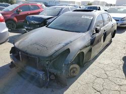Salvage cars for sale at Martinez, CA auction: 2010 Infiniti G37 Base