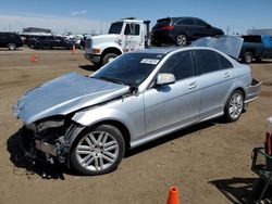 Salvage cars for sale at Brighton, CO auction: 2008 Mercedes-Benz C300