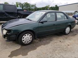 Salvage cars for sale from Copart Spartanburg, SC: 2000 Toyota Corolla VE