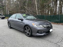 Honda Accord salvage cars for sale: 2017 Honda Accord Sport Special Edition