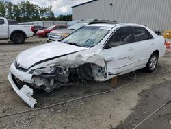 Salvage cars for sale at Spartanburg, SC auction: 2006 Honda Accord EX