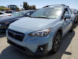 Salvage cars for sale at Martinez, CA auction: 2018 Subaru Crosstrek Premium