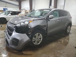 Salvage cars for sale at West Mifflin, PA auction: 2018 KIA Sportage LX