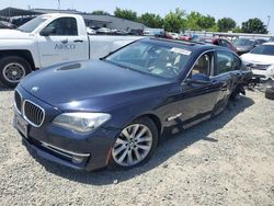 Salvage cars for sale at Sacramento, CA auction: 2014 BMW 740 LI
