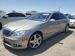 Salvage cars for sale at North Las Vegas, NV auction: 2007 Mercedes-Benz S 550