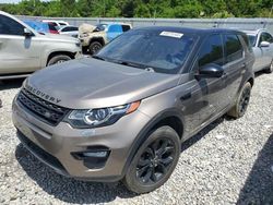 Salvage cars for sale from Copart Memphis, TN: 2017 Land Rover Discovery Sport HSE