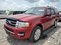Salvage cars for sale at Montgomery, AL auction: 2015 Ford Expedition Limited