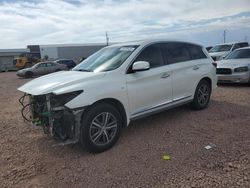 Salvage cars for sale from Copart Phoenix, AZ: 2016 Infiniti QX60