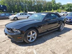 Salvage cars for sale at auction: 2010 Ford Mustang GT