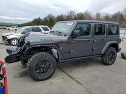 Jeep salvage cars for sale: 2022 Jeep Wrangler Unlimited Sport