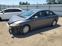 Salvage cars for sale at Harleyville, SC auction: 2010 Honda Civic LX