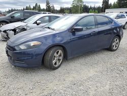 Salvage cars for sale from Copart Graham, WA: 2015 Dodge Dart SXT