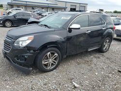 Salvage cars for sale at Earlington, KY auction: 2017 Chevrolet Equinox Premier