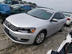 Salvage cars for sale at Loganville, GA auction: 2015 Volkswagen Passat S