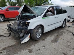 Vehiculos salvage en venta de Copart Sikeston, MO: 2016 Chrysler Town & Country Touring L