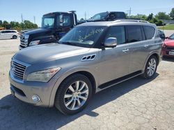 Salvage SUVs for sale at auction: 2014 Infiniti QX80