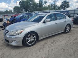 Salvage cars for sale at Riverview, FL auction: 2013 Hyundai Genesis 3.8L