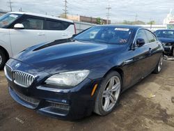 Salvage cars for sale at Chicago Heights, IL auction: 2013 BMW 650 XI