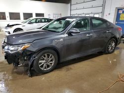 Salvage cars for sale from Copart Blaine, MN: 2019 KIA Optima LX