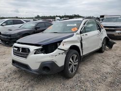 Salvage cars for sale at Houston, TX auction: 2019 Subaru Outback 2.5I Limited