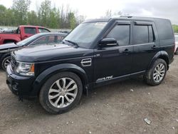 Salvage cars for sale from Copart Leroy, NY: 2014 Land Rover LR4 HSE Luxury