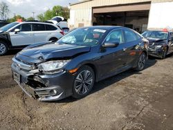Salvage cars for sale at New Britain, CT auction: 2018 Honda Civic EX