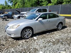 Salvage cars for sale at Waldorf, MD auction: 2011 Lexus ES 350