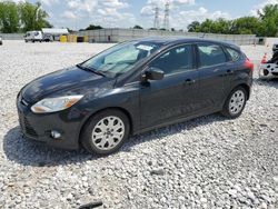 Salvage cars for sale at Barberton, OH auction: 2012 Ford Focus SE