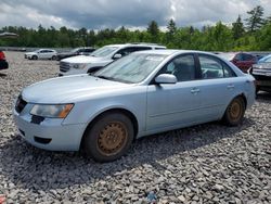 Hyundai Sonata GLS salvage cars for sale: 2008 Hyundai Sonata GLS