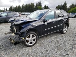 Salvage cars for sale from Copart Graham, WA: 2006 Mercedes-Benz ML 500