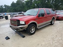 Salvage cars for sale from Copart Ocala, FL: 2004 Ford Excursion Eddie Bauer