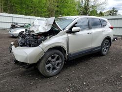 Salvage cars for sale from Copart Center Rutland, VT: 2018 Honda CR-V EXL