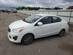 Vehiculos salvage en venta de Copart Pennsburg, PA: 2018 Mitsubishi Mirage G4 ES