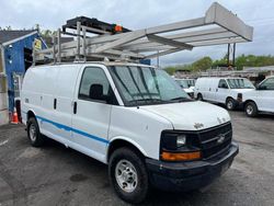 Salvage trucks for sale at North Billerica, MA auction: 2005 Chevrolet Express G2500