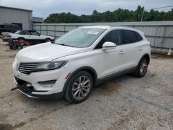 Salvage cars for sale at Grenada, MS auction: 2015 Lincoln MKC