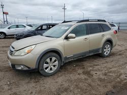 Salvage cars for sale at Greenwood, NE auction: 2010 Subaru Outback 2.5I Limited