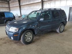 Salvage cars for sale at Des Moines, IA auction: 2006 Mercury Mariner